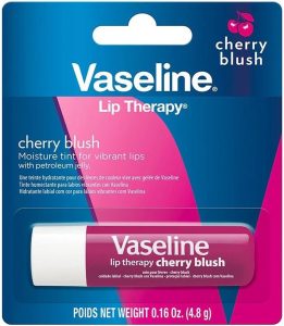 بالم لب رنگی وازلین مدل Lip Therapy Cherry Blush وزن ۴.۸ گرم