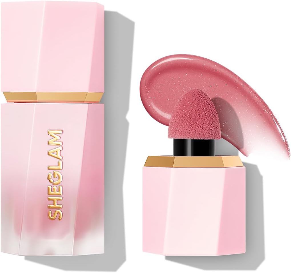رژگونه مایع شیگلم Color Liquid Blush رنگ Love Cake حجم ۵.۲ میلی‌لیتر