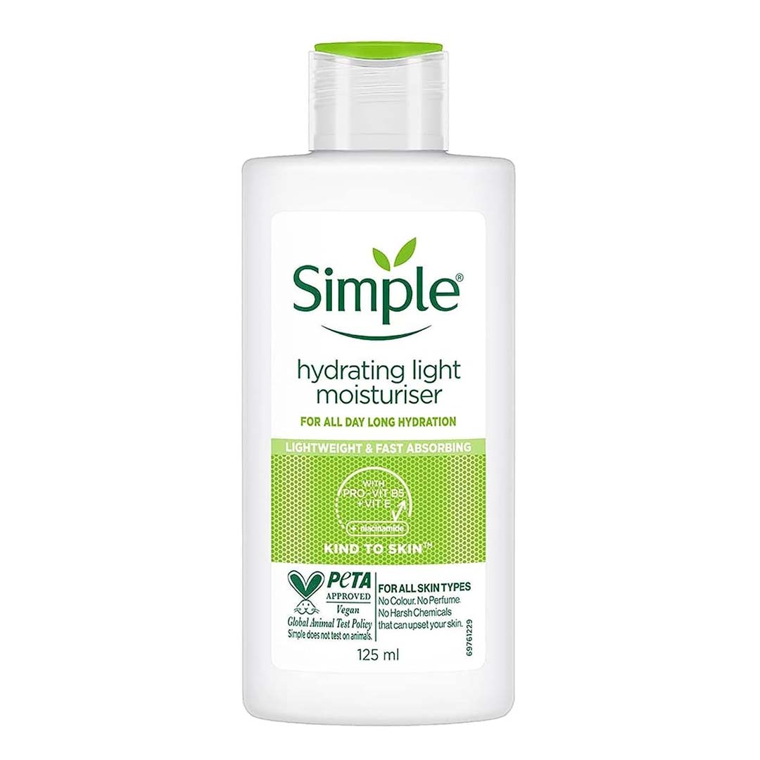 مرطوبکننده سبک سیمپل Hydrating Light حجم ۱۲۵ میلیلیتر